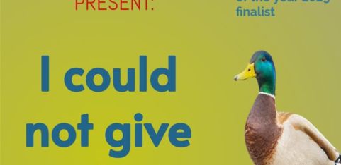 Adam Dorr and Caroline Gustafsson: I could not give a duck (for they are not mine to give)