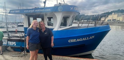 3 hour fishing trip at Oban Lesbian+ Weekend  2026