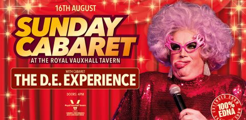 Sunday Cabaret with The D.E. Experience 