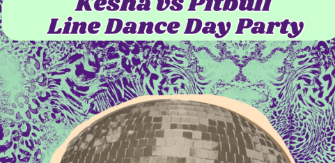 Pitbull & Kesha Line Dance Party
