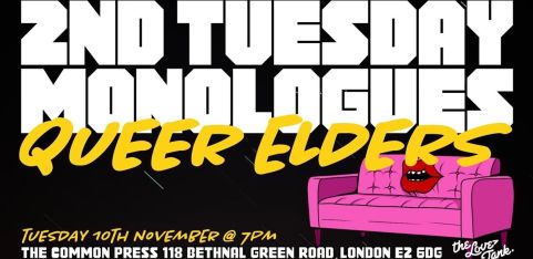 Second Tuesday Monologues - Queer Elders
