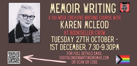 MEMOIR WRITING with Karen McLeod