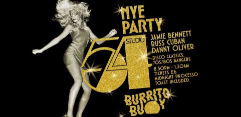 Burrito Buoy's Studio 54 New Years' Eve Party