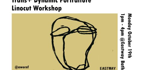 Trans+ Dynamic Portraiture Linocut Workshop