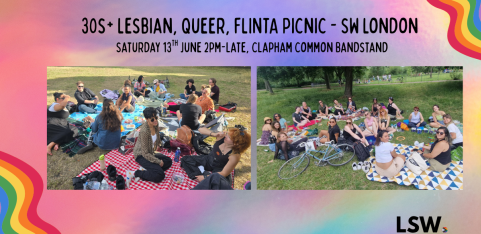 30s+ Picnic, Clapham Common - A lesbian, queer, FLINTA event in SW London