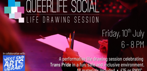 QueerLife Drawing Session 🏳️‍⚧️ Trans Pride Session