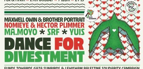 Dance For Divestment (Fundraiser for Gaza Sunbirds and Lewisham PSC)