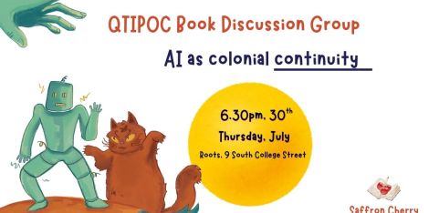 SC Book Discussion Group: AI as Colonial Continuity