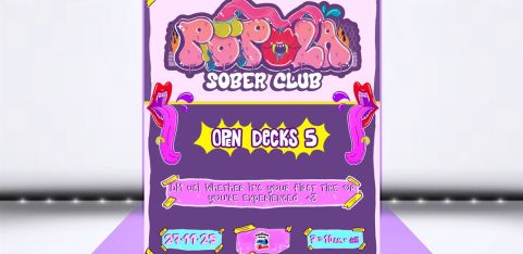 Popola Sober Club: Open Decks @ The common Press - London Queer, Sober, Diasporic Nightlife