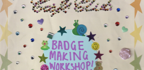 QTIBPoC+ Craft club - Badge making workshop