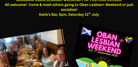 Glasgow - Oban Lesbian+ Weekend Pre-Festival Meet at Katie's