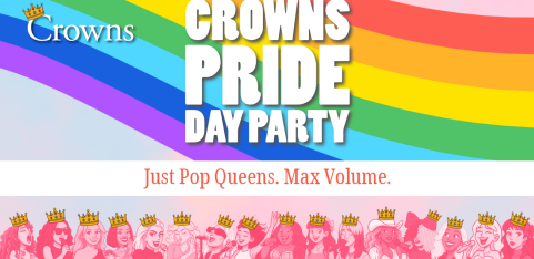 Crowns 👑 Just Pop Queens. Max Volume. 💃