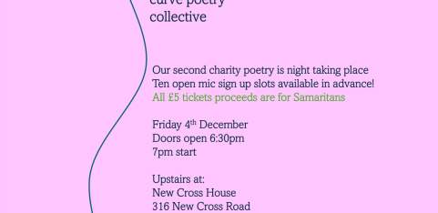 Curve Charity Poetry Night
