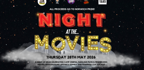 Night The Movies! A Norwich Pride Fundraiser!