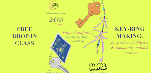 Home Comforts: Free Keyring Making Workshop