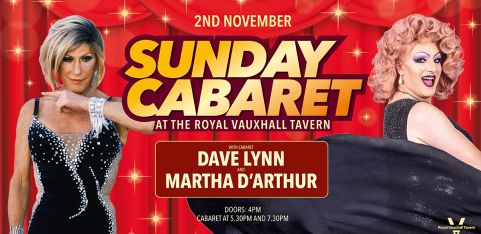 Sunday Cabaret with Dave Lynn and Martha D'Arthur 