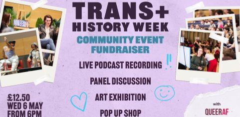 Trans+ History Week 2026 | Community Event Fundraiser