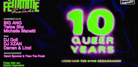 Femmme Fraiche 10th BIRTHDAY w. BIG ANG, Michelle Manetti, Twice Shy, DJ Doll, DJ Xzan + More