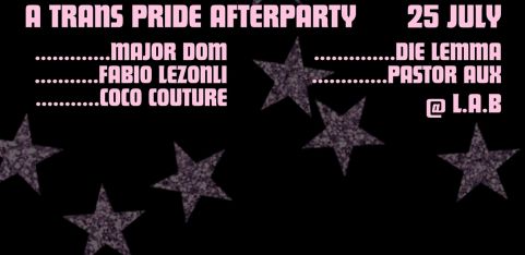 Trans Pride AFTERPARTY @ L.A.B