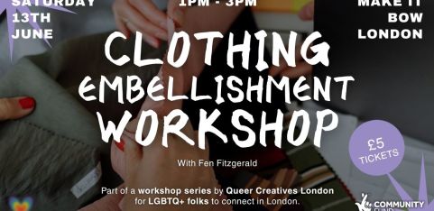 QCL Clothing Embellishment Workshop