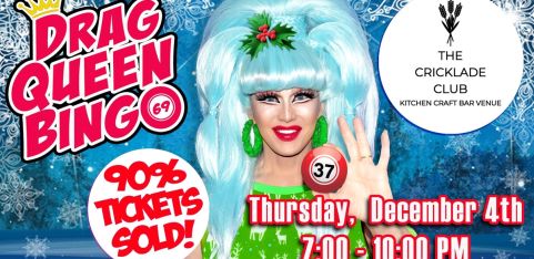 DRAG QUEEN BINGO  at CRICKLADE CLUB