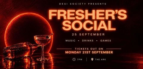 Freshers' Mixer & Desi Club Night