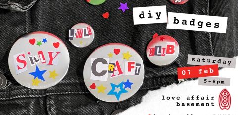 silly little craft club: DIY badge making