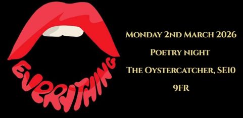 Everything Poetry Night: Monday 2nd March 2026!