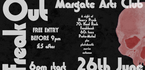 Freak Out - 60s and 70s hard rock and heavy metal