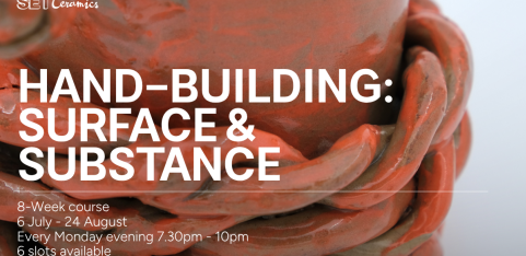 Hand Building: Surface & Substance - 8 week course with Artist Francisco Zhan