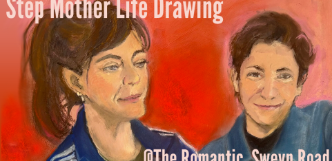 Step Mum Life Drawing Session for Clare Evan's exhibition at The Romantic
