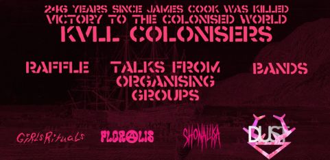 KVLL COLONISERS VOL. 3: Anti-Imperialist Music Night, with Girls Rituals! 18+