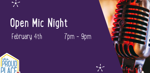 Creative Open Mic Night at The Proud Place