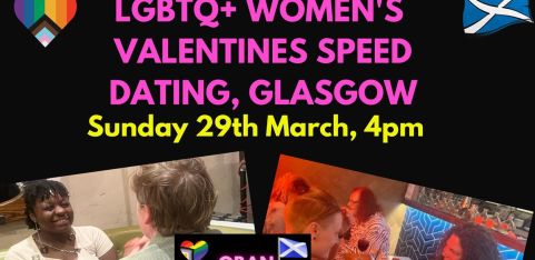 LGBTQ+ Women's Glasgow Easter Speed Dating by Oban Lesbian+ Weekend Events