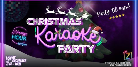 Christmas Karaoke Party- Friday Edition