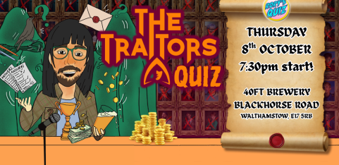 RORY'S QUIZ - TRAITORS QUIZ!