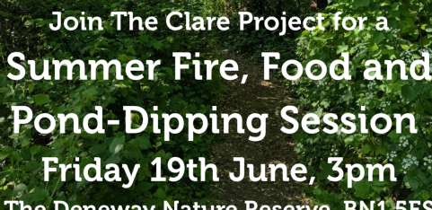 Summer Fire, Food and Pond-Dipping with The Clare Project