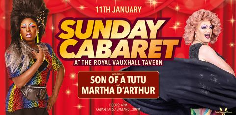 Sunday Cabaret with Martha D'Arthur. and Son of a Tutu