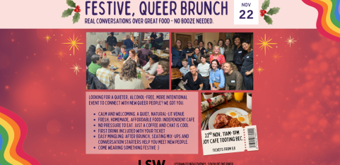 Festive, Queer Brunch - Tooting Bec (FLINTA, Lesbian event)