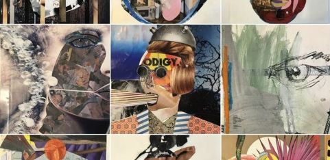 Self-Portrait Collage Workshop