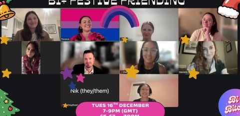 🌟 Virtual Bi+ Festive Friending 🌟