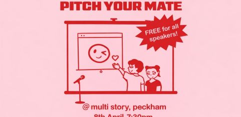 Pitch Your Mate - Peckham Levels - 8th April