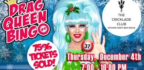 DRAG QUEEN BINGO  at CRICKLADE CLUB