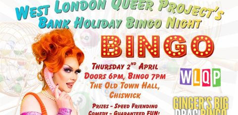 Ginger's Big Drag Bingo - Bank Holiday Bingo Night
