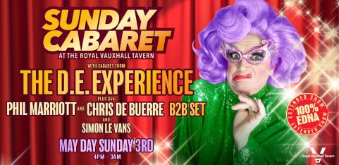 MAY DAY SUNDAY WITH THE D.E. EXPERIENCE 