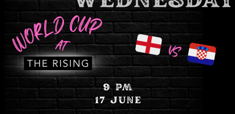 England Vs Croatia | Watch Live at The Rising