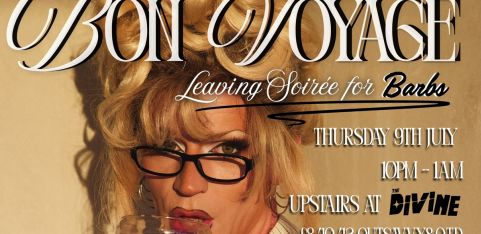 Bon Voyage - Leaving Drinks for Barbs Upstairs at the Divine