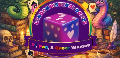 London Bisexual Women Games, Snacks & Wine Night: Bookworms & Bluffers 📚🃏