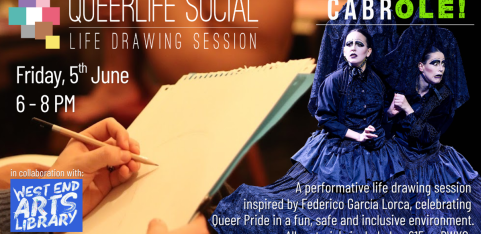 QueerLife Drawing 🏳️‍🌈 Pride Session with Cabrolé!