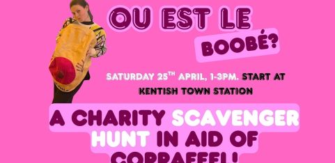 'Ou Est le Boobé?' A Charity Scavenger Hunt in aid of CoppaFeel!